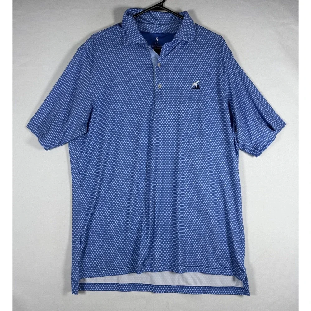 Fairway & Greene, B. Draddy Polo Shirts - Lot Of 3 - Ballyhack Golf Mens Large